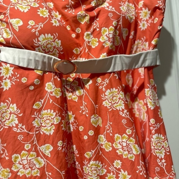 Loft Bathing Suit Top Size 18 Halter Belt Vacation Beach Pool‎ Summer Swimming - Picture 4 of 10